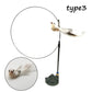 Detachable Wire Rod Cat Toy – Interactive Play Stick