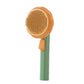 Self-Cleaning Cat Brush - Steel Wire Handheld Comb for Easy Hair Removal