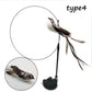 Detachable Wire Rod Cat Toy – Interactive Play Stick