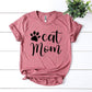 Cat Mom T-Shirt - Cute & Stylish Apparel for Cat Lovers