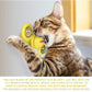 Rotating Cat Windmill Toy - Scratcher, Teeth Cleaner, Fun!